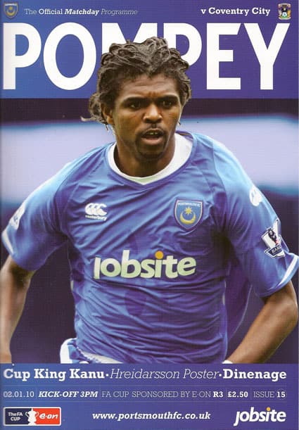 Portsmouth FC v Coventry City FC